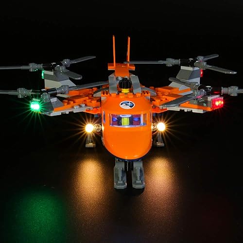 BRIKSMAX Led Lighting Kit for City Arctic Air Transport