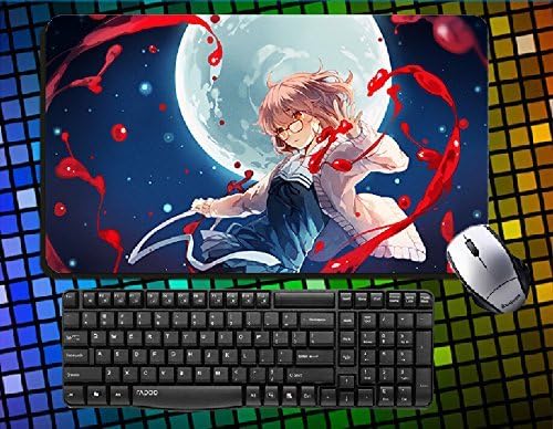 Beyond the Boundary Kyoukai No Kanata Mirai Kuriyama Mitsuki Nase Large Mouse Pad 60cmx35cm Anime mousepad Desk Pad Table Play Mat (11)