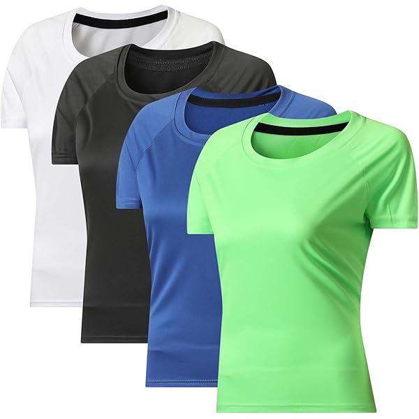 Byworldtasic Women's Basic Shirt Seamless Workout Tops For Women Short Sleeve Athletic Tees Breathable Gym Running Yoga Shirts - View #6