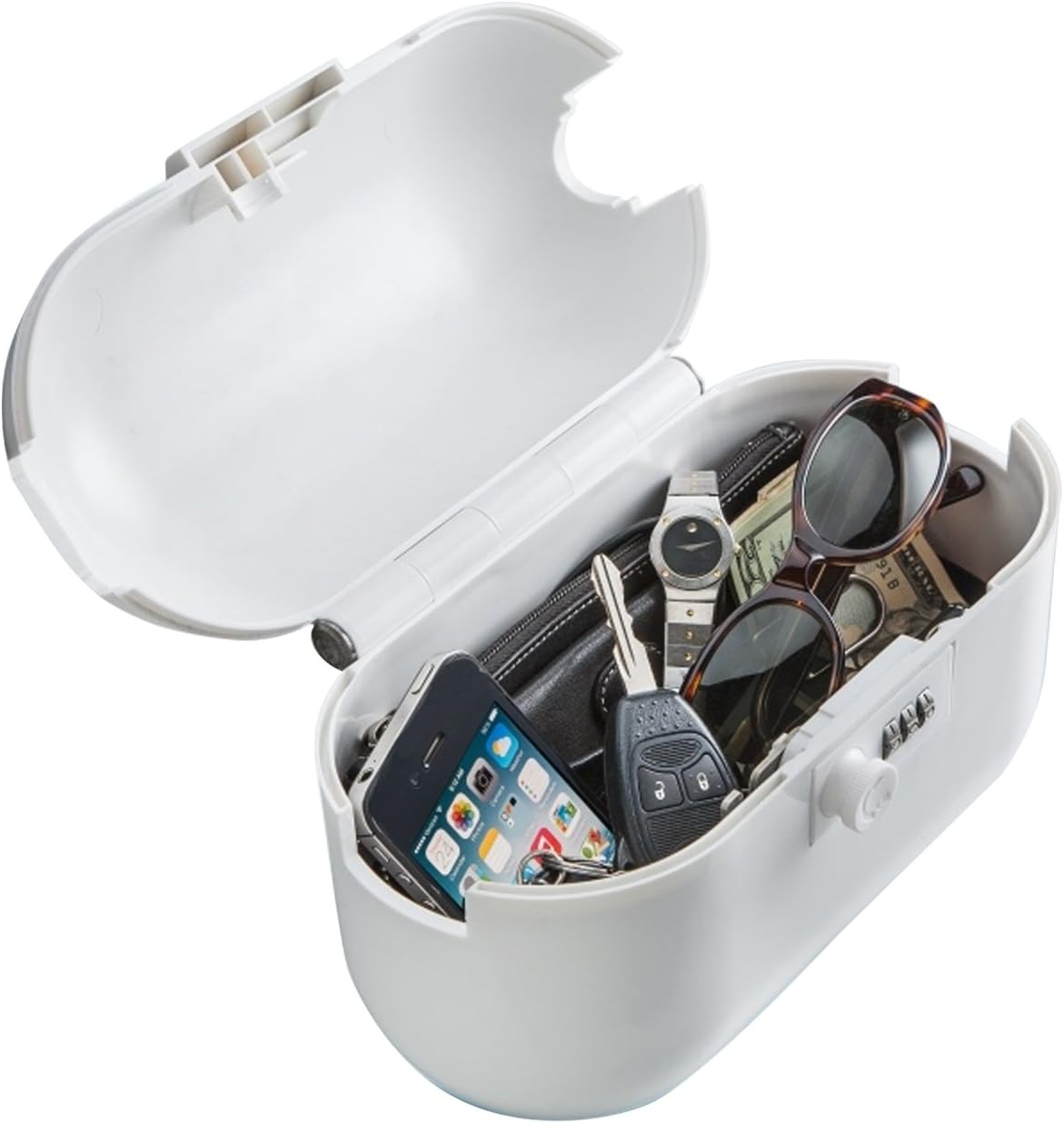 Amazon.co.jp： aqua vault ポータブル 貴重品 ケース 鍵付き 防水 セキュリティケース 海 プール 海外旅行