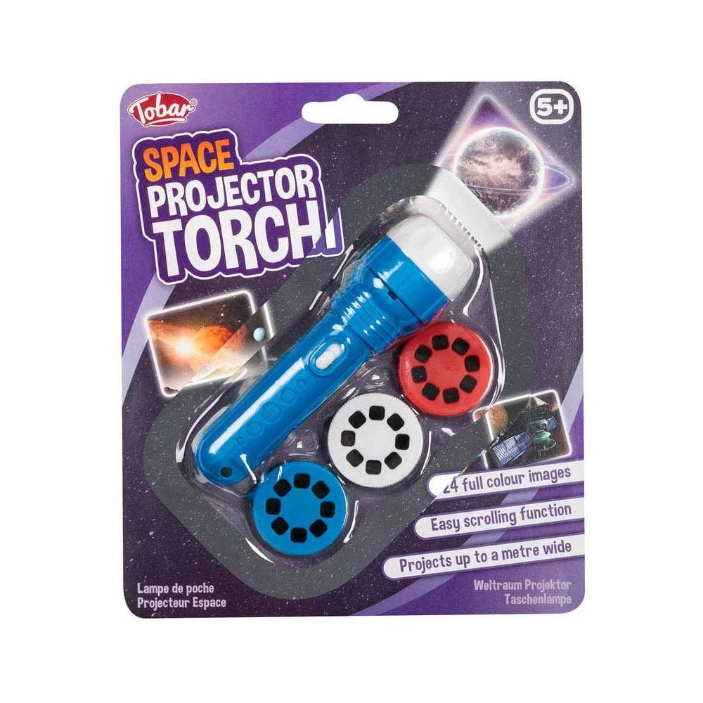 Tobar Space Projector Torch - 24 Space Images Assorted Designs and Colours
