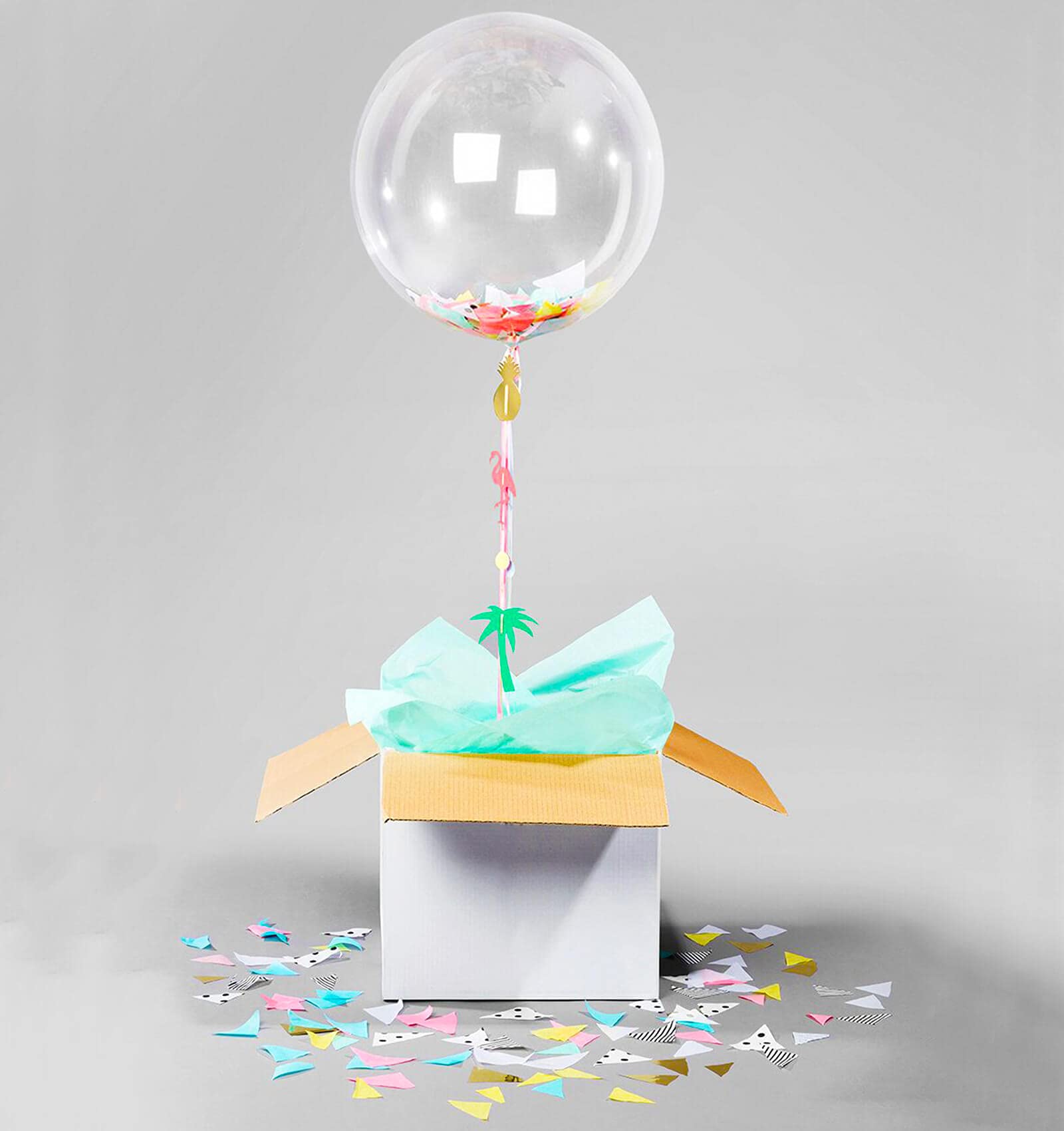 20 Inch Bobo Balloons Bubble Balloons, 20 Pcs Clear Bobo Balloon, Large Transparent Bubble Balloon for Christmas Wedding Birthday Party Decoration