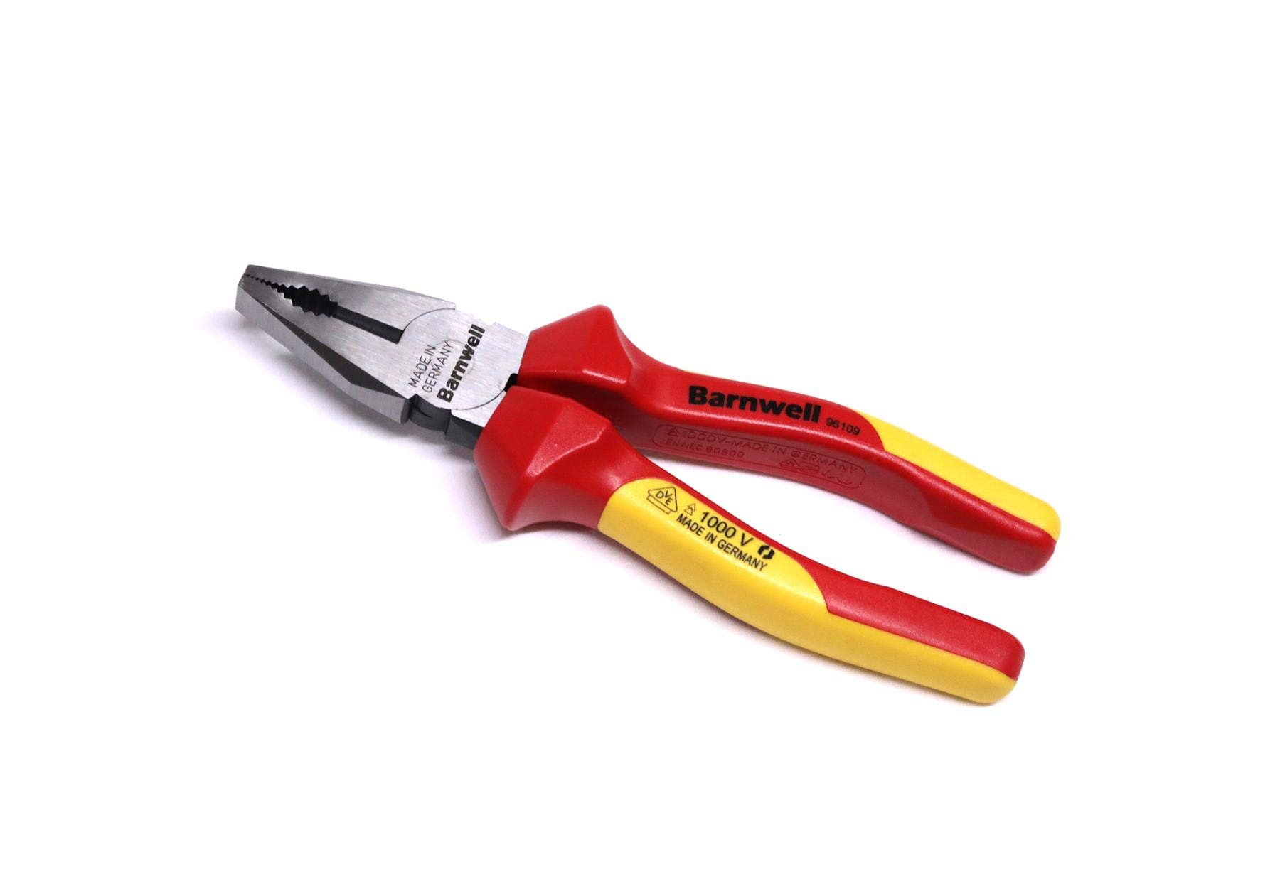 Barnwell 180mm Combination Combi Plier 1000v VDE Electricians Wire Made in Germany