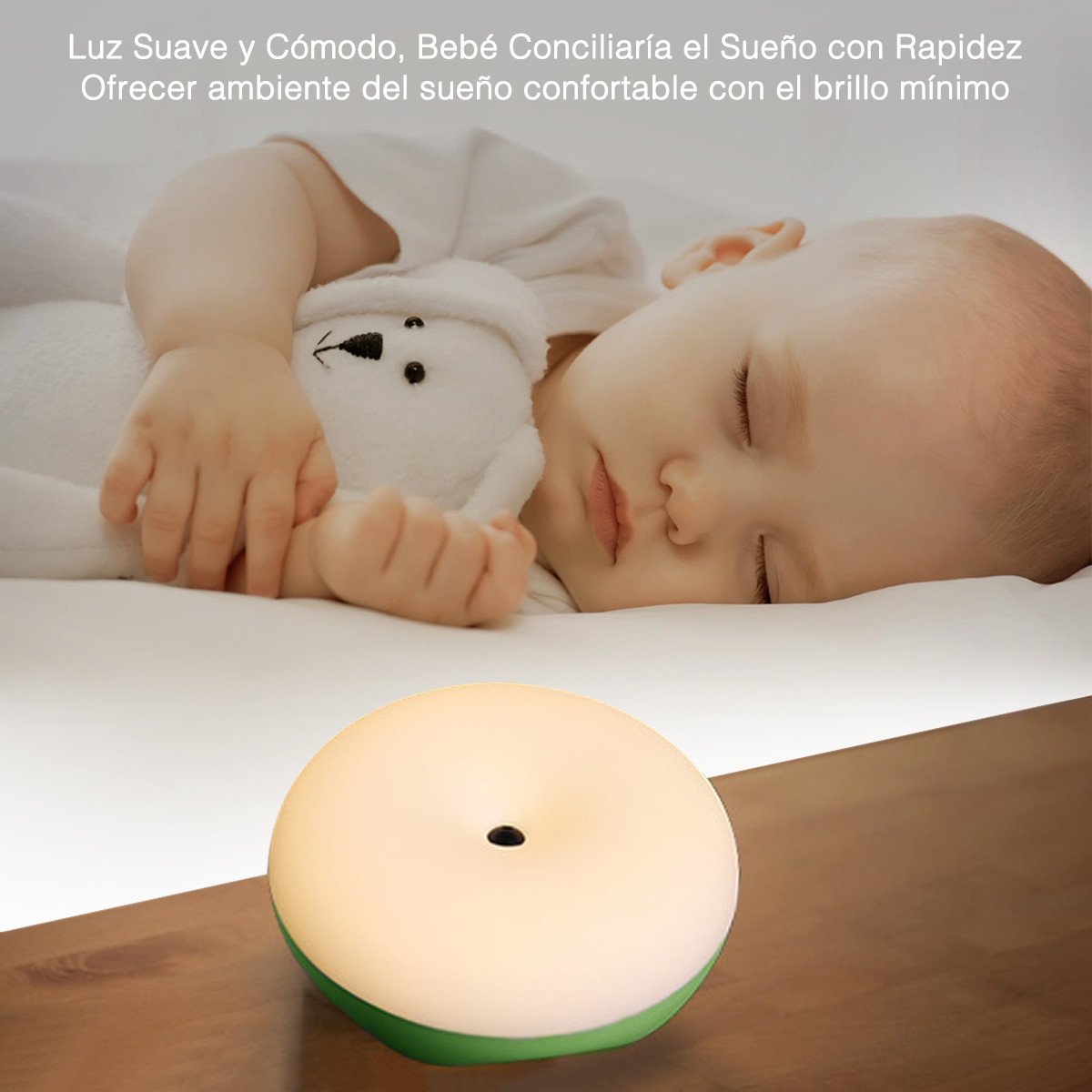 Poweradd LED Luz Lámpara Táctil Nocturno para Camping o Habitación Dormitorio