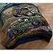 Monster Jam 4pc Twin Bedding Set Grave Digger Monster Truck Comforter and Sheet Set