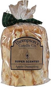 Thompson's Candle Co Apple Dumpling Pillar Candles
