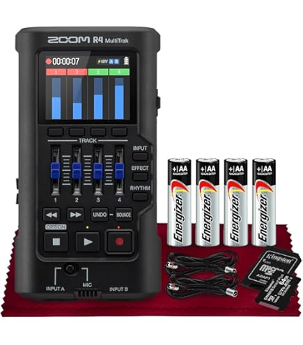 Amazon.com: Zoom R4 Multitrak - 32-Bit Float Recorder, 4-Track