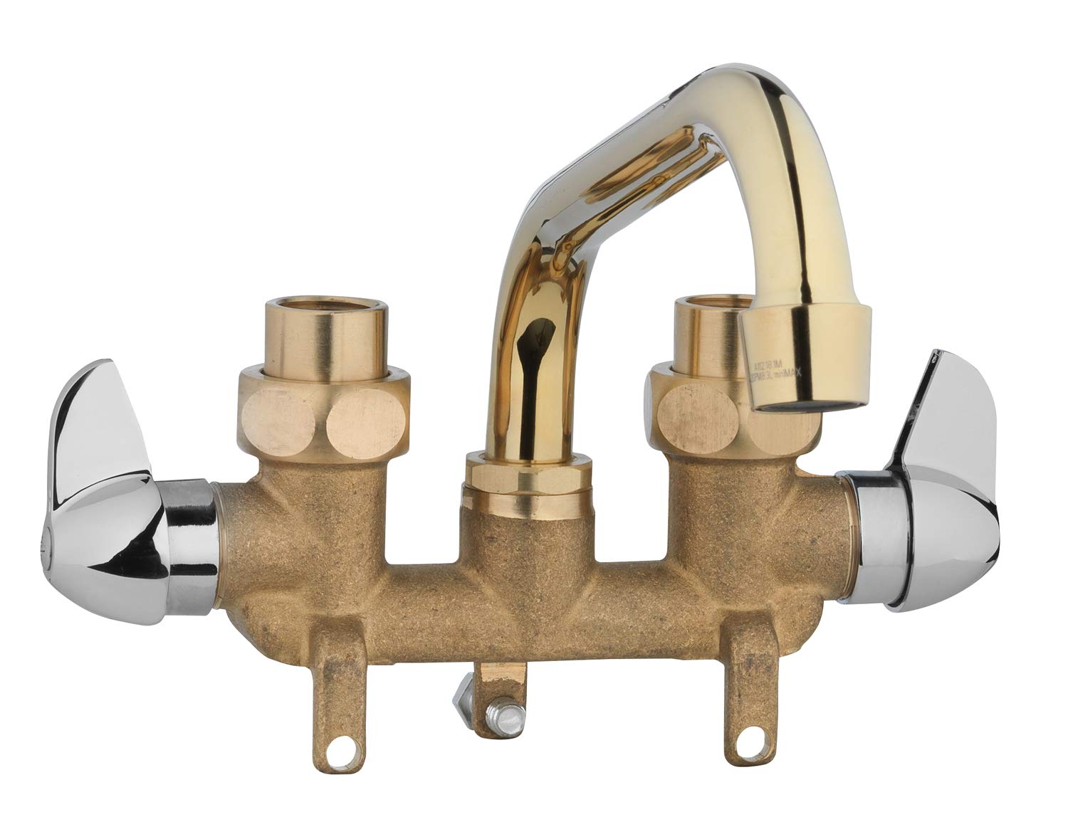 Homewerks Worldwide 3310-250-RB-B Rough Brass Laundry Faucet, No Size