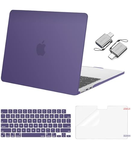 MOSISO MacBook Air 13 Case - Checker Texture Hard Shell & Keyboard Cover