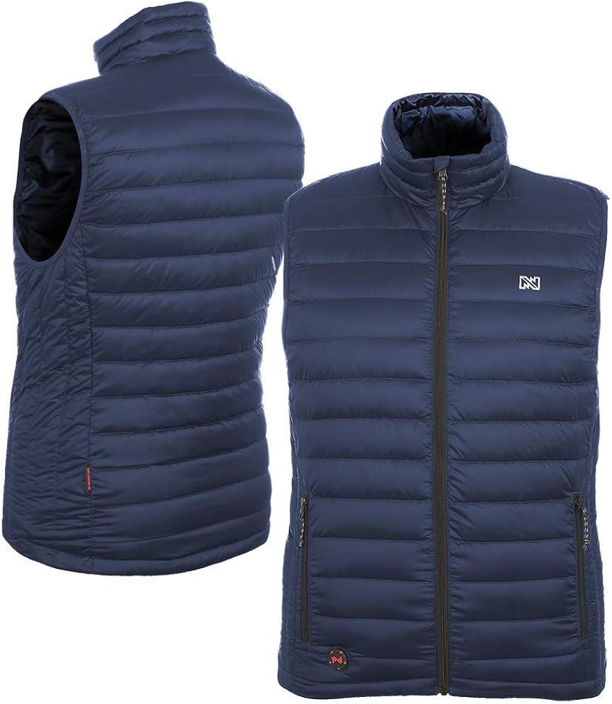 Mobile Warming Men's Endeavor Bluetooth Battery Heated Down Vest (12v) Endeavor Bluetooth 