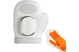 Hand Massager, Cordless Hand Massager, Glove with 3 Modes 4 Temperatures and 5 Levels Intensities, with 15 Min Timer, Suitabl