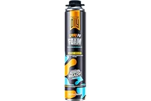 Y'ALLCANDIY Spray Foam Insulation (1 Pack) – Expanding Foam Sealant for Thermal & Acoustic Insulation – Fills Gaps, Cracks & Seals with Precision for Professional-Grade Results - Doesn't Include Foam Gun