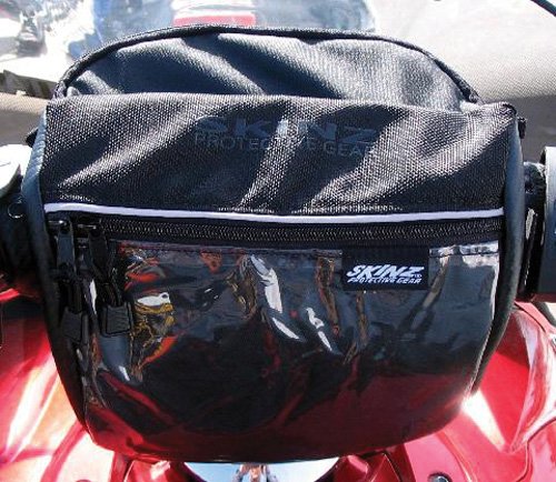 Skinz Deluxe Handlebar Bag Black (HBPK300-BK)