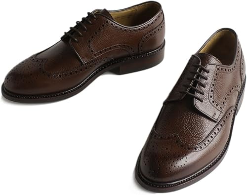 Amazon バーウィック 4170 Country Calf 169 Niger ブラウン スコッチグレインレザー ウイングチップ 5アイレットシューズ ビジネスシューズ 8 26 0 26 5cm ビジネスシューズ