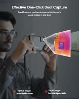 HIKMICRO E03 Pocket Thermal Camera 96x96 IR 25Hz 3.5" Touchscreen Visual Camera view 9