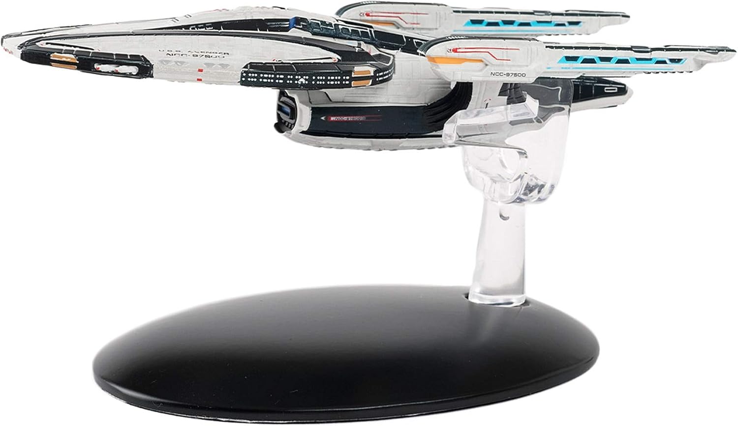 The Official Star Trek Online Starships Collection | Avenger-Class Federation Battlecruiser with Magazine Issue 11 by Eaglemoss Hero Collector: Toys & Games