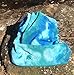 Aurorae Sport and Swim Towel Aqua for Beach, Pool, Travel, Microfiber, Super Absorbent, Extra Large, Lightweight (Tahiti Tides)