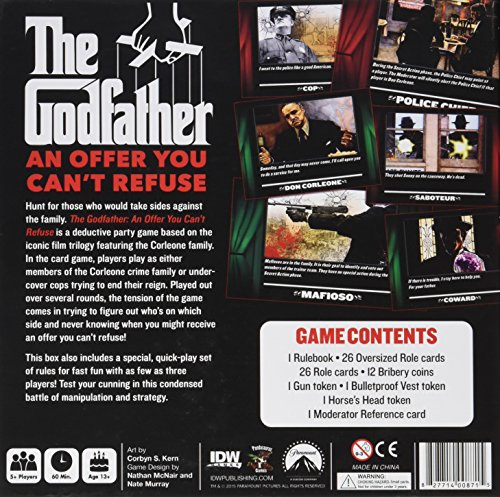 The Godfather: An Offer You Can't Refuse Card Game