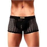 Arjen Kroos Mens Boxer Briefs Breathable Hot Mesh Underwear