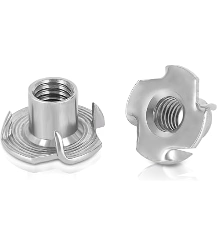 Hillman 4150 Lot de 10 écrous en T à dents en acier inoxydable 5/16-18 Hillman 4150 Lot de 10 écrous en T à dents en acier inoxydable 5/16-18