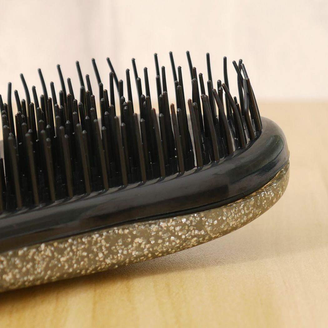 Wwweyi Wekold Portable T-Handle Hair Care Anti-static Massage Comb Hair Styling Tool Hair Combs