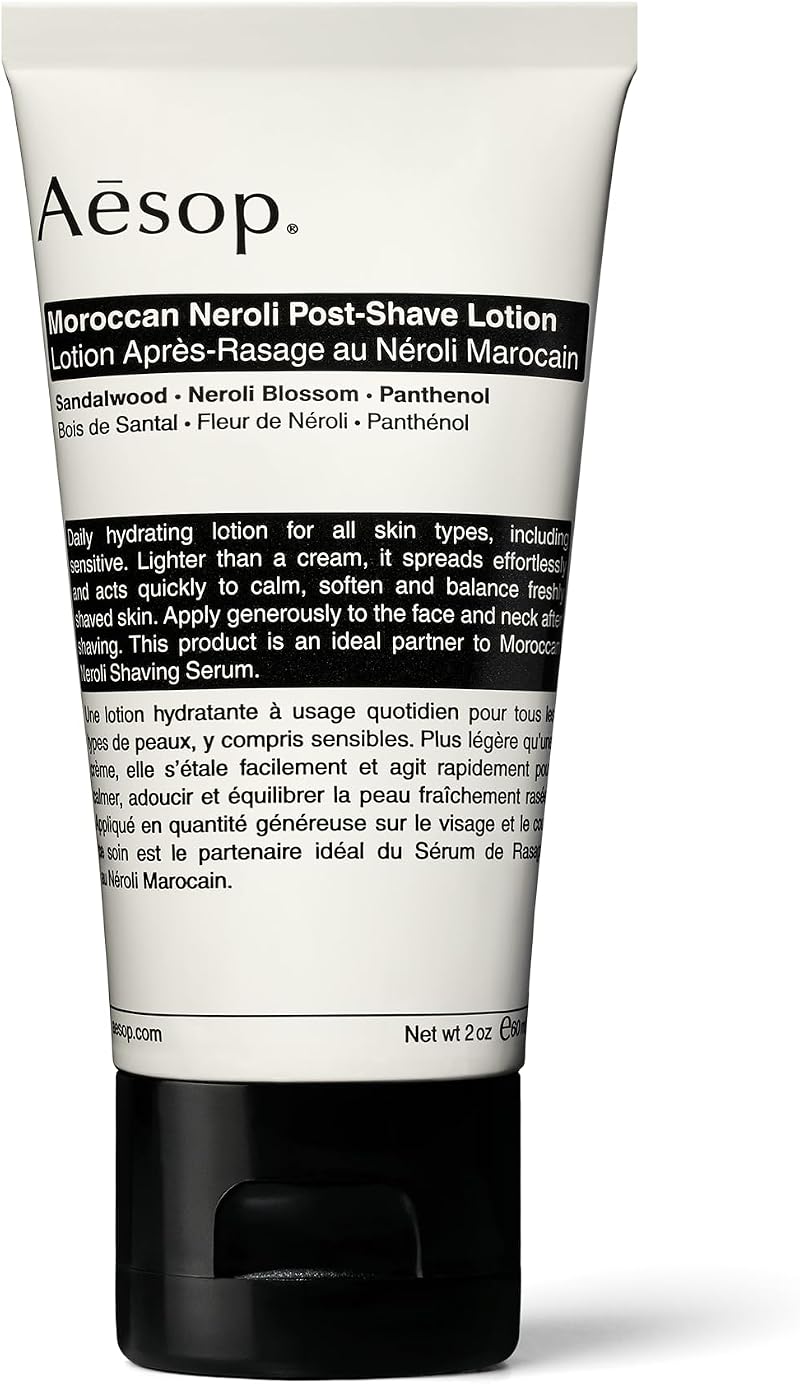 Aesop Moroccan Neroli Post-Shave Lotion 60ml Men Soothing Hydrating