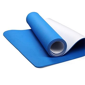 Alfombra de Yoga Fibre4-10mm Azul Respetuoso del Medio ...