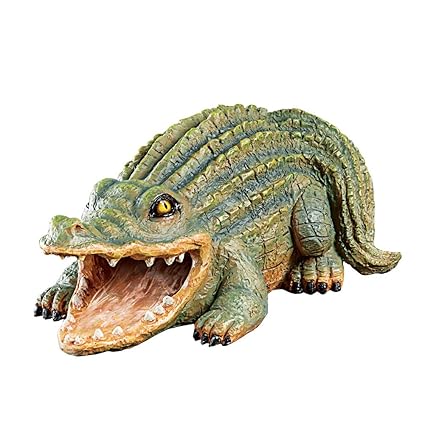 Alligator Decorative Downspout Extender By Collections Etc Statues