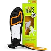 CURREX PICKLEBALLPRO Insoles for Pickleball Shoes – Arch Support Inserts w/Super Grip Surface & Premium Heel Cushioning, Helps Improve Foot Stability – for Men & Women– Medium Arch, Small