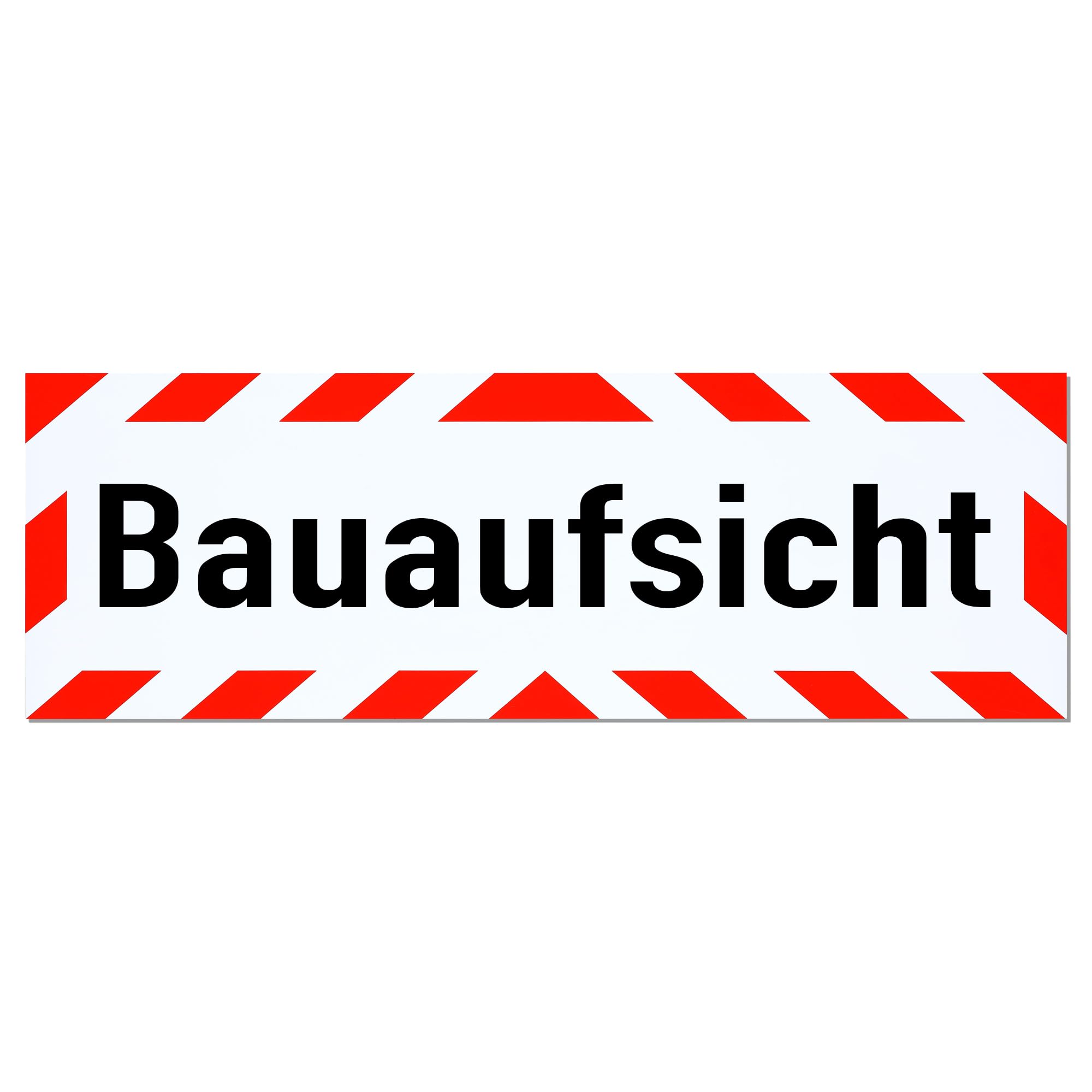 LOHOFOL Magnetic sign construction supervision | Magnetic sign | Available in three sizes