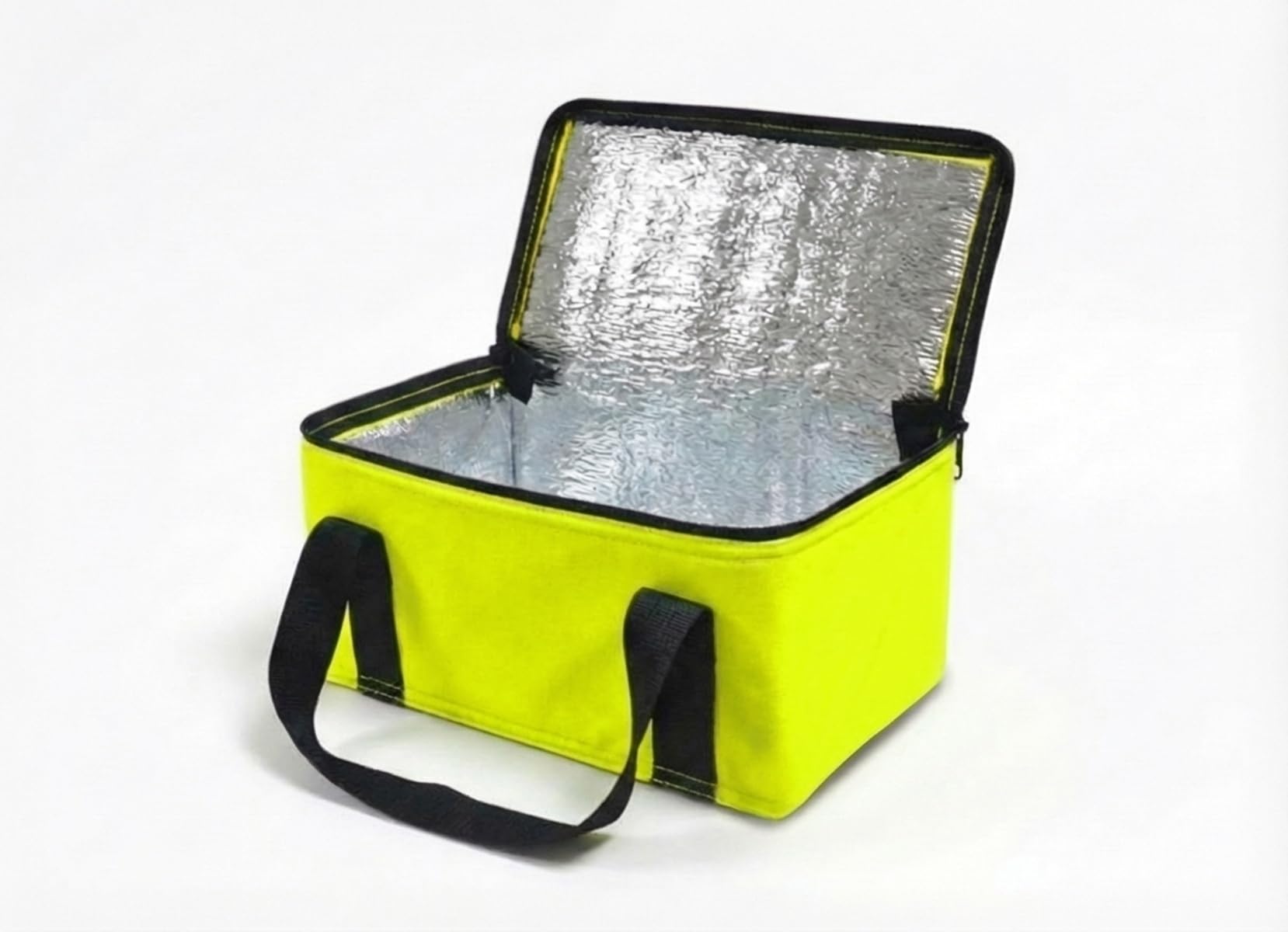 Provance Cool Bag, Shopping Bag, Insulated Bag, Cool Box, 9.5 L, Picnic Bag, Insulated Box, Foldable Picnic Bag, Beach Bag (Yellow)