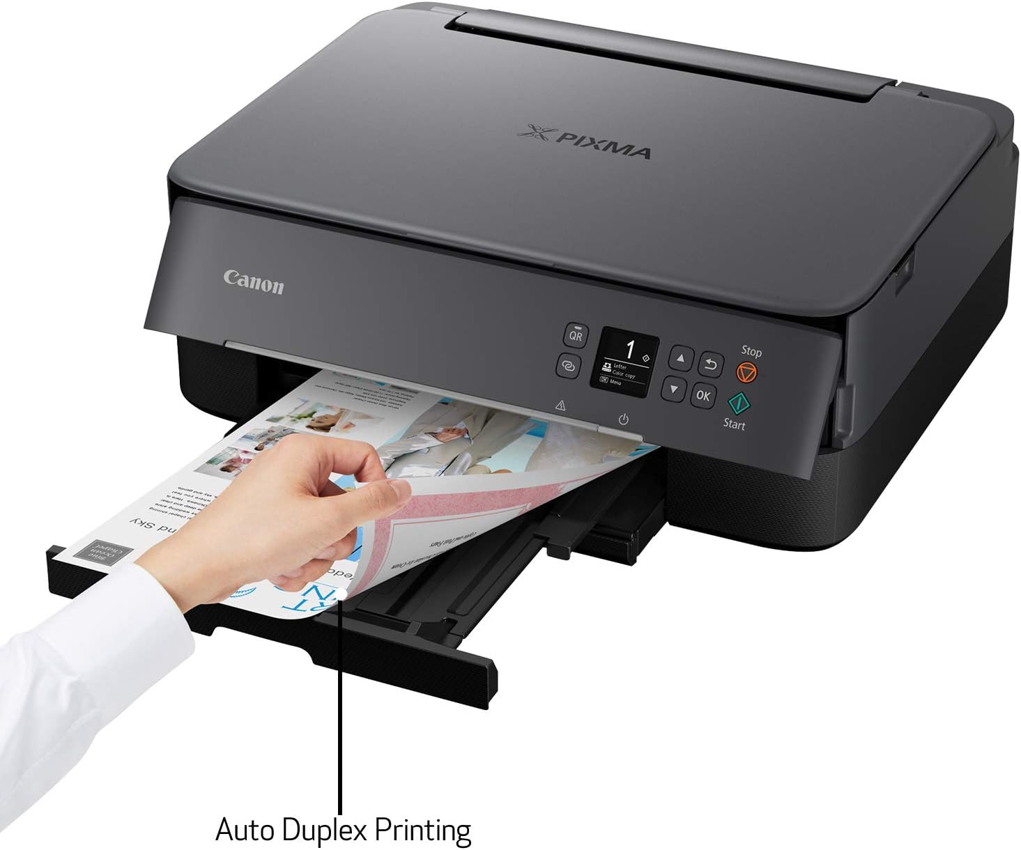 Canon TS6420 All-In-One Wireless Printer, Black: Electronics
