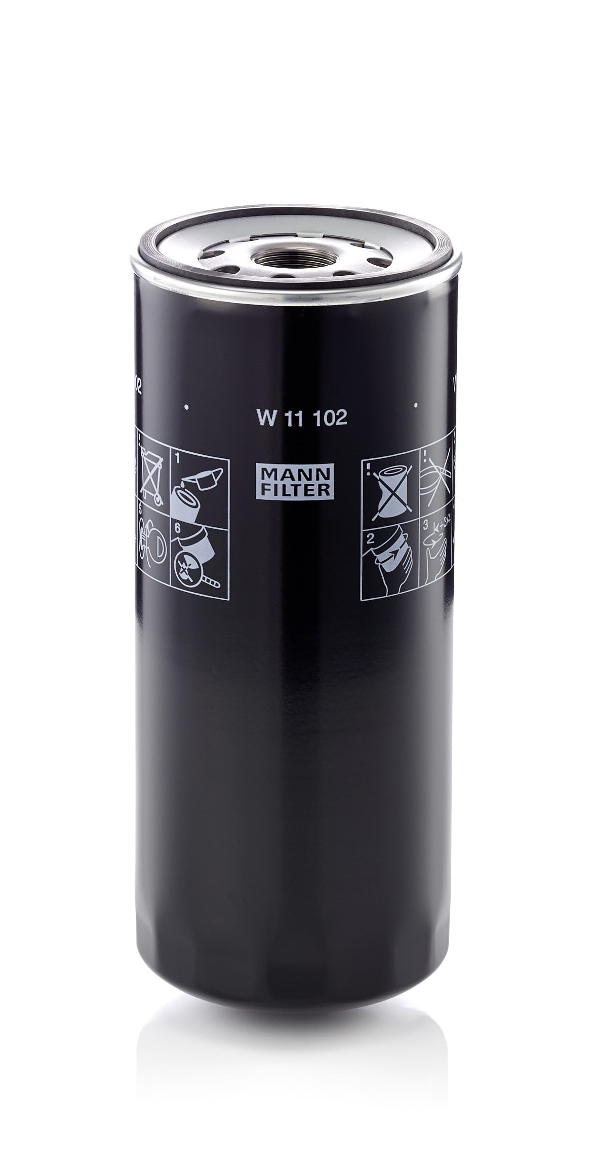MANN-FILTER W 11 102 Oil Filter - for Off-Highway Applications