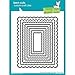 Lawn Fawn Lawn Cuts Custom Craft Die - Scalloped Rectangle Stackables (LF997)