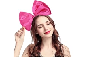 BUTITNOW BUYITNOW Women Huge Bow Headband Cute Bowknot Hair Hoop for Halloween Cosplay