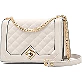 Travistar Crossbody Bags for Women Small Handbags PU Leather Shoulder Bag Purse Evening Bag Quilted Satchels with Chain Strap