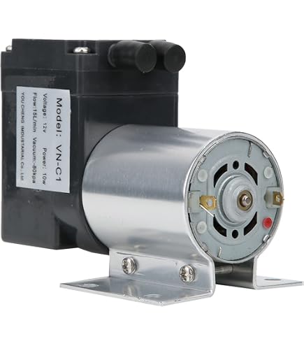 DC 12V 60W Micro Diaphragm Water Pump Self Priming Booster Pump Automatic Switch 300L/H Y2-in - 6