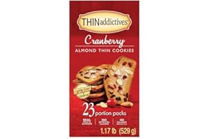 VORAGA THINaddictives Cranberry Almond Thins - 1.17 Lb (529 grams)