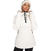 Roxy womens Shelter Snowboard Jacket – 10k Waterproof Insulated Ski Jacket, Pfas-free, Hydrosmart Collar