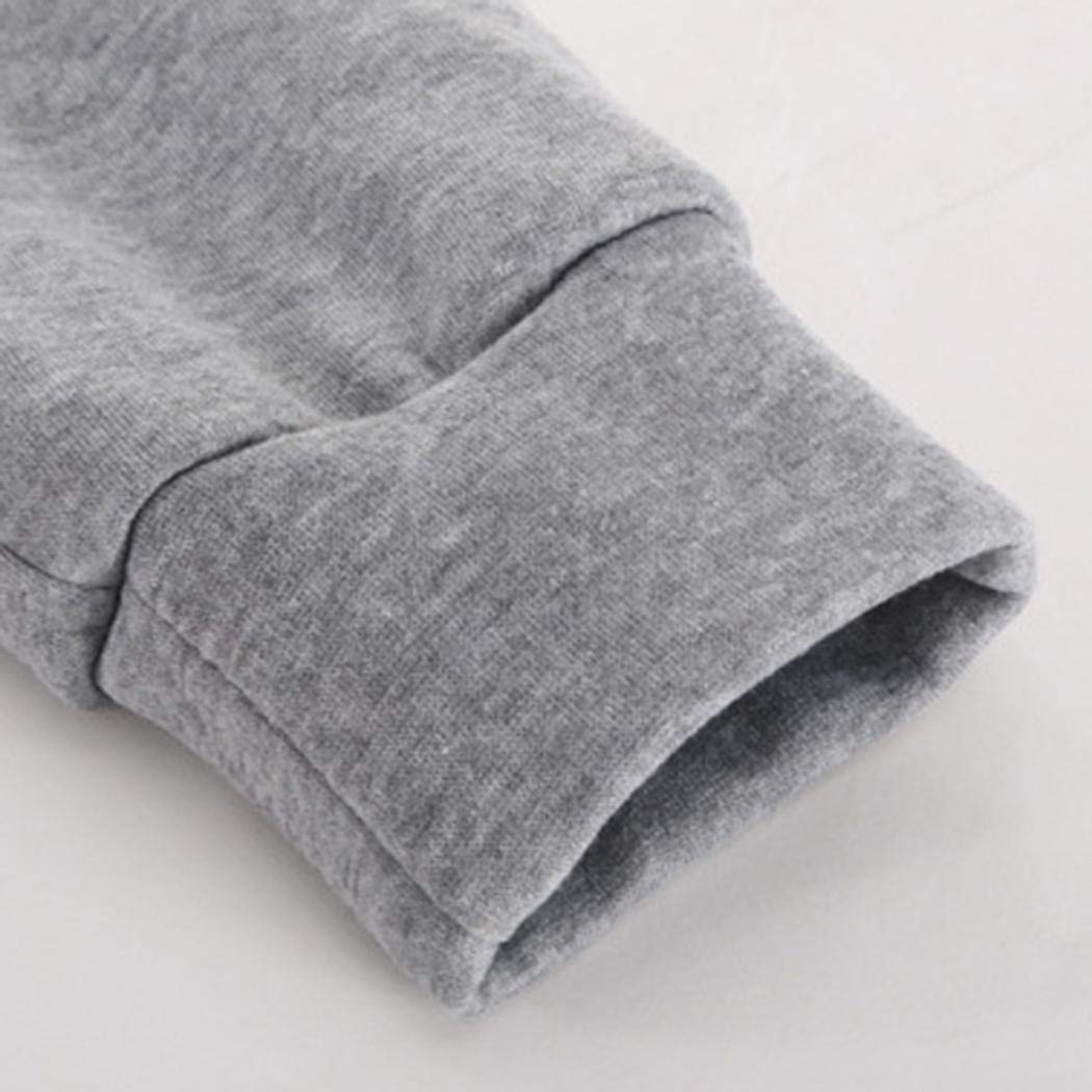 Haonike Sudadera con Capucha Estampada con Letras de Manga Larga con Capucha para Hombres Sudaderas con Capucha