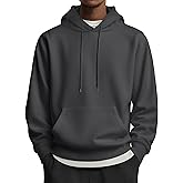 COOFANDY Mens Hoodies Pullover Long Sleeve Casual Fashion Sweatshirts Drawstring Gym Hooded Shirt with Kanga Pocket