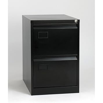 Bisley Black 2 Drawer Contract Filing Cabinet Bisley Amazon Co Uk