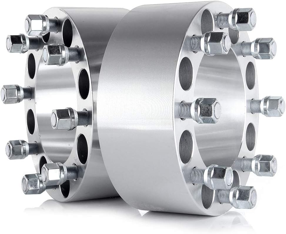 SCITOO 2X 8 Lug Wheel Spacer Adapters 3 inch 8x6.5