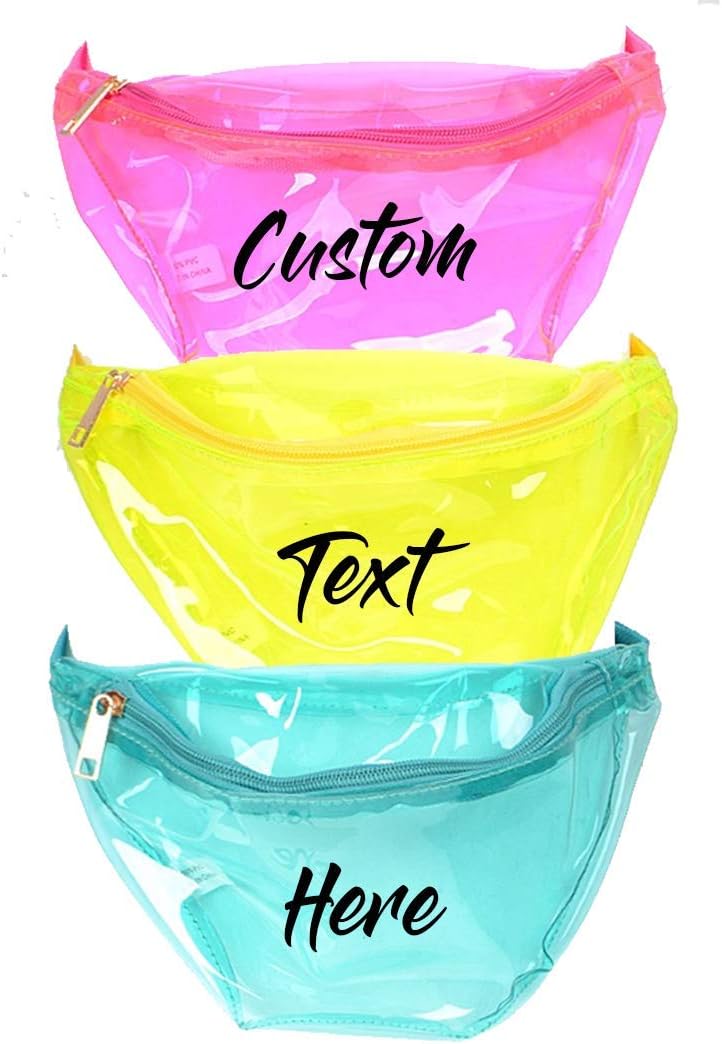 custom fanny packs amazon
