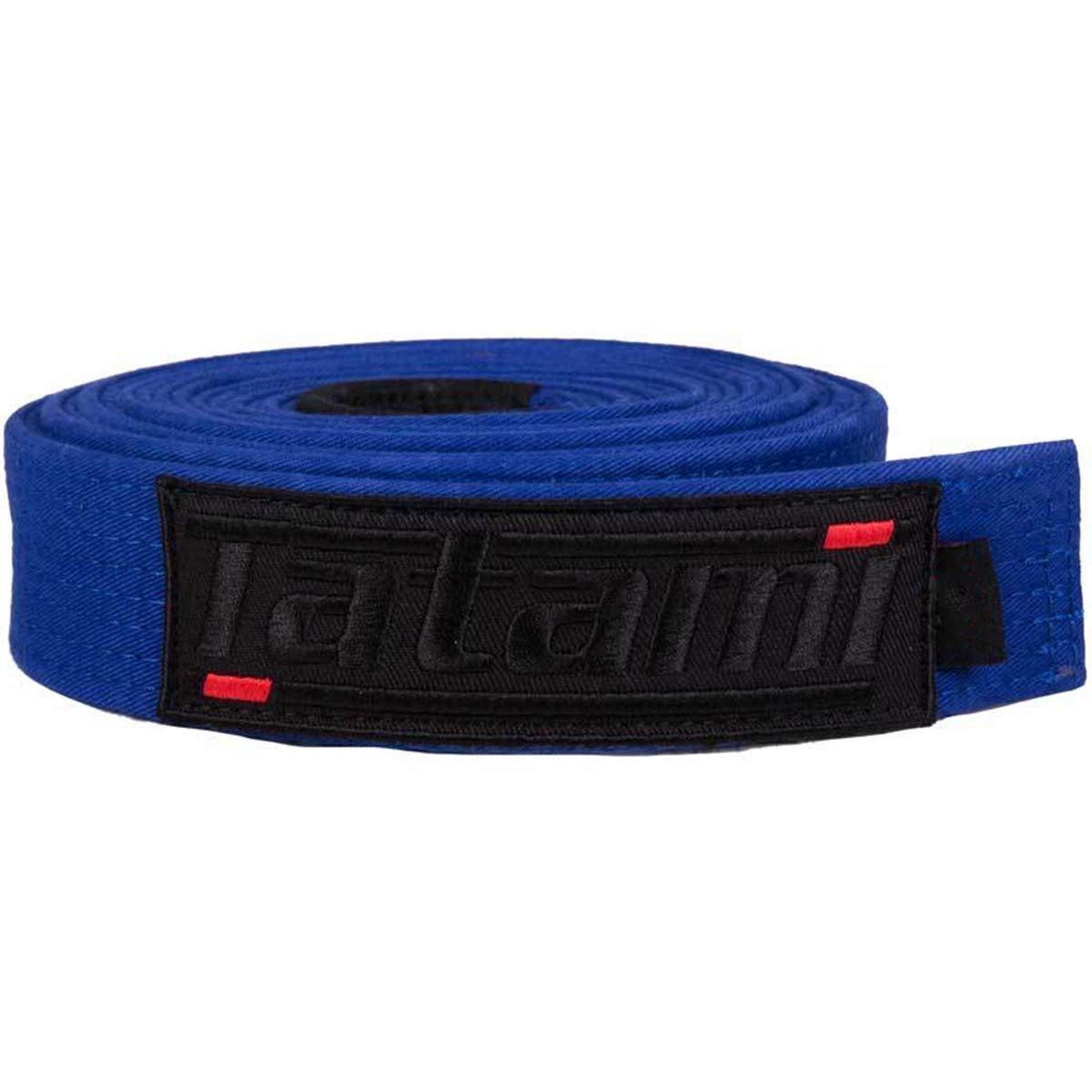 Tatami Fightwear dlx-ble-belt-A4 Deluxe BJJ Belt - Blue, One Size