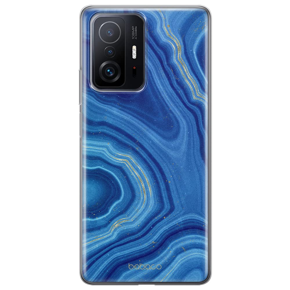 Babaco ERT GROUP mobile phone case for Xiaomi 11T 5G / 11T PRO 5G original and officially Licensed pattern Marble 004 optimally adapted to the shape of the mobile phone, case made of TPU