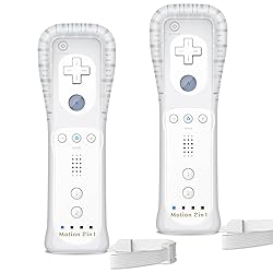 Gamrombo Wii Controller 2 Pack, Wii Remote with