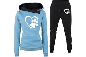 JMMSlmax 2 Piece Women Outfits Sets Fall Winter Sweatshirt Tracksuit Sport Suit Women Hoodie Tracksuit Jogger Pant Outfits