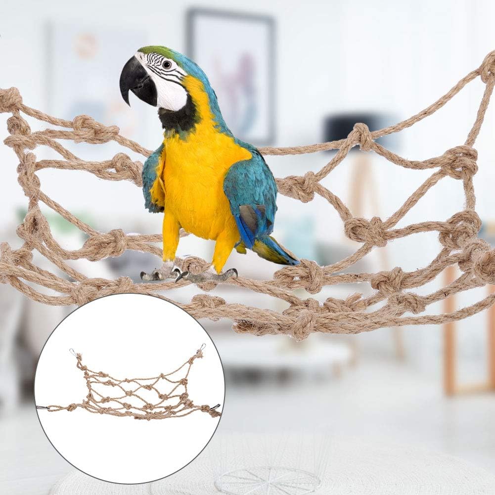 Parrot Rope Hammock Swing Toy - Image 3
