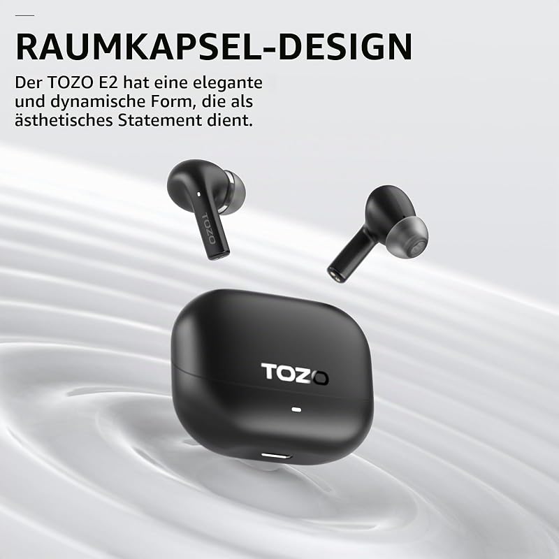 E2 Kabellose Bluetooth In-Ear Kopfhörer mit Tiefer Bass IOS & Android
